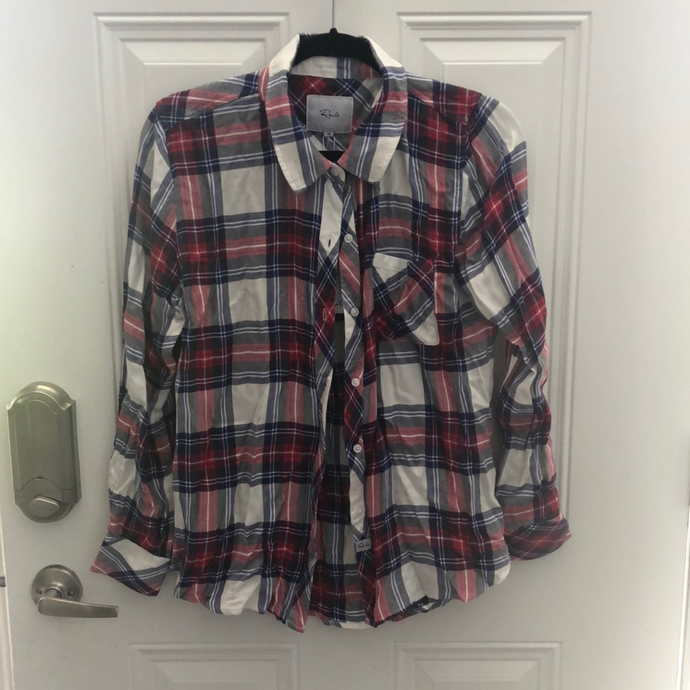 Rails Plaid Button Down